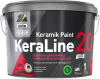 Краска интерьерная моющаяся DufaPremium ВД KeraLine 20 база 3 (С), белая, полуматовая 9л