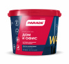 Краска акрил.PARADE W4 Дом и Офис моющ.износостойкая Белый мат  5л(0005876)