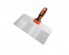 Шпатель "PROFI" фасадный 200мм нерж.сталь 2К ручка лезвие под прямым углом (1/12) 320-0200
