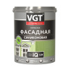 Краска VGT PREMIUM фасадная IQ 159 силиконовая самоочищающаяся БАЗА А 2л (2,9кг) (1/4)