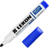 Маркер LEKON ReFresh Перманентный заправляемый Синий линия 3мм (10/100/1000) 012063