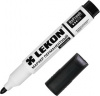Маркер LEKON ReFresh Перманентный заправляемый Черный линия 3мм (10/100/1000) 012083