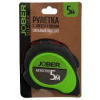 Рулетка  Jober 5 м двухкомпанентная (5м * 19 мм) авто-стоп, магнит  (521011) 1/10/60